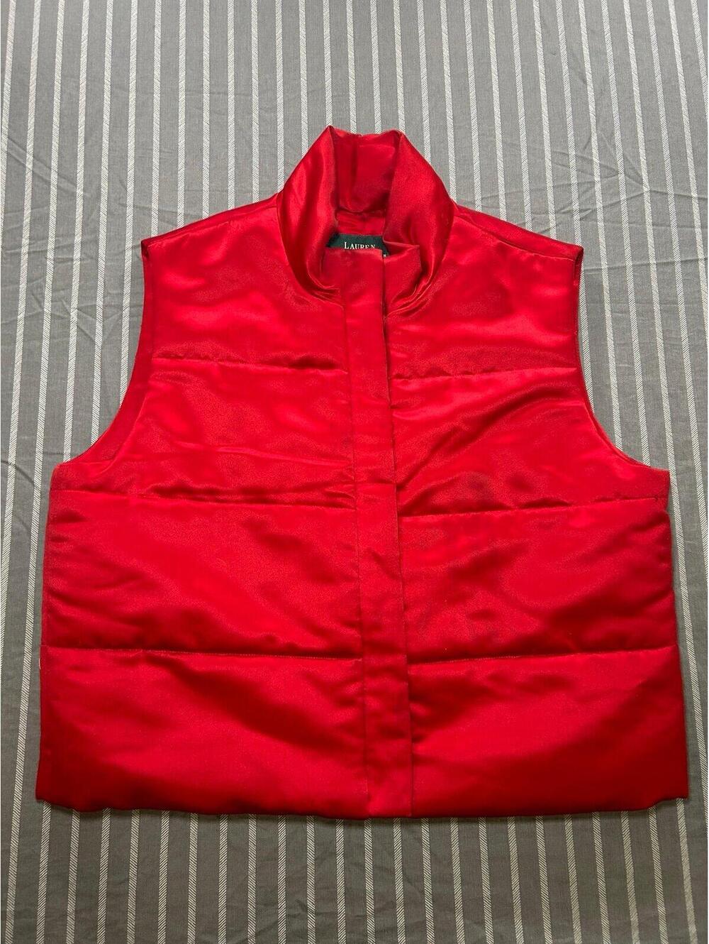 Lauren Ralph Lauren branded puffer vest Men's Large
